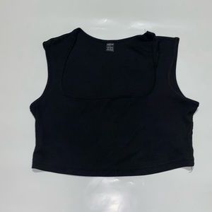 Black Crop Top